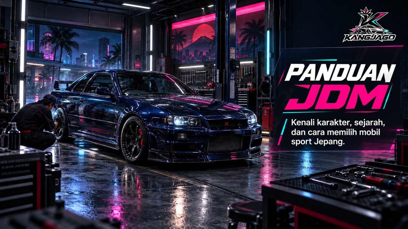 Panduan JDM - ilustrasi editorial KangJago